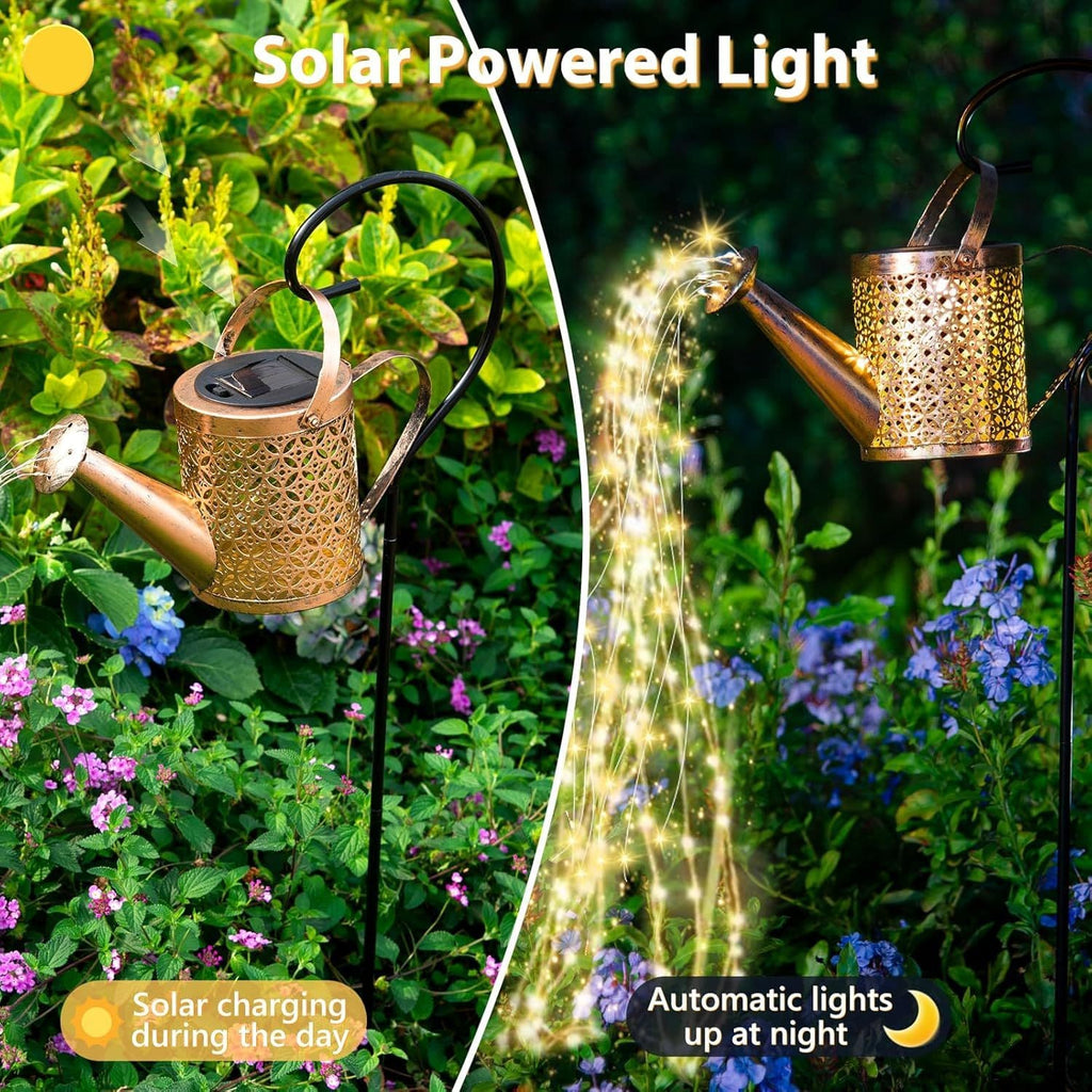 L'arrosage solaire extérieur peut avec lumières Jardin Décor Grandes lanternes solaires suspendu W