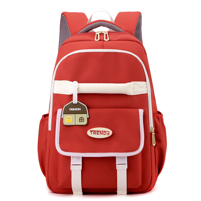 Preppy Style Filles Casual Multicolor Léger Sac à dos double-épaule