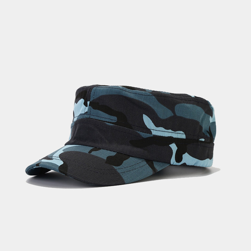 Rétro grand-brime homme simple et fashionable casquette de baseball plat adapté à l'extérieur Sp