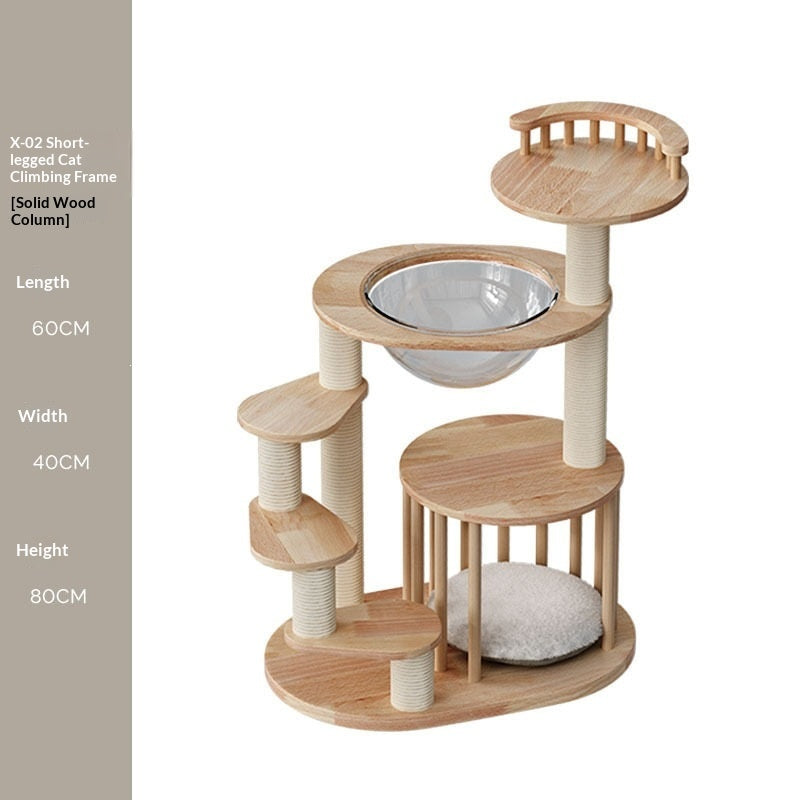 Plate-forme de saut de chat à plusieurs niveaux pour usage domestique