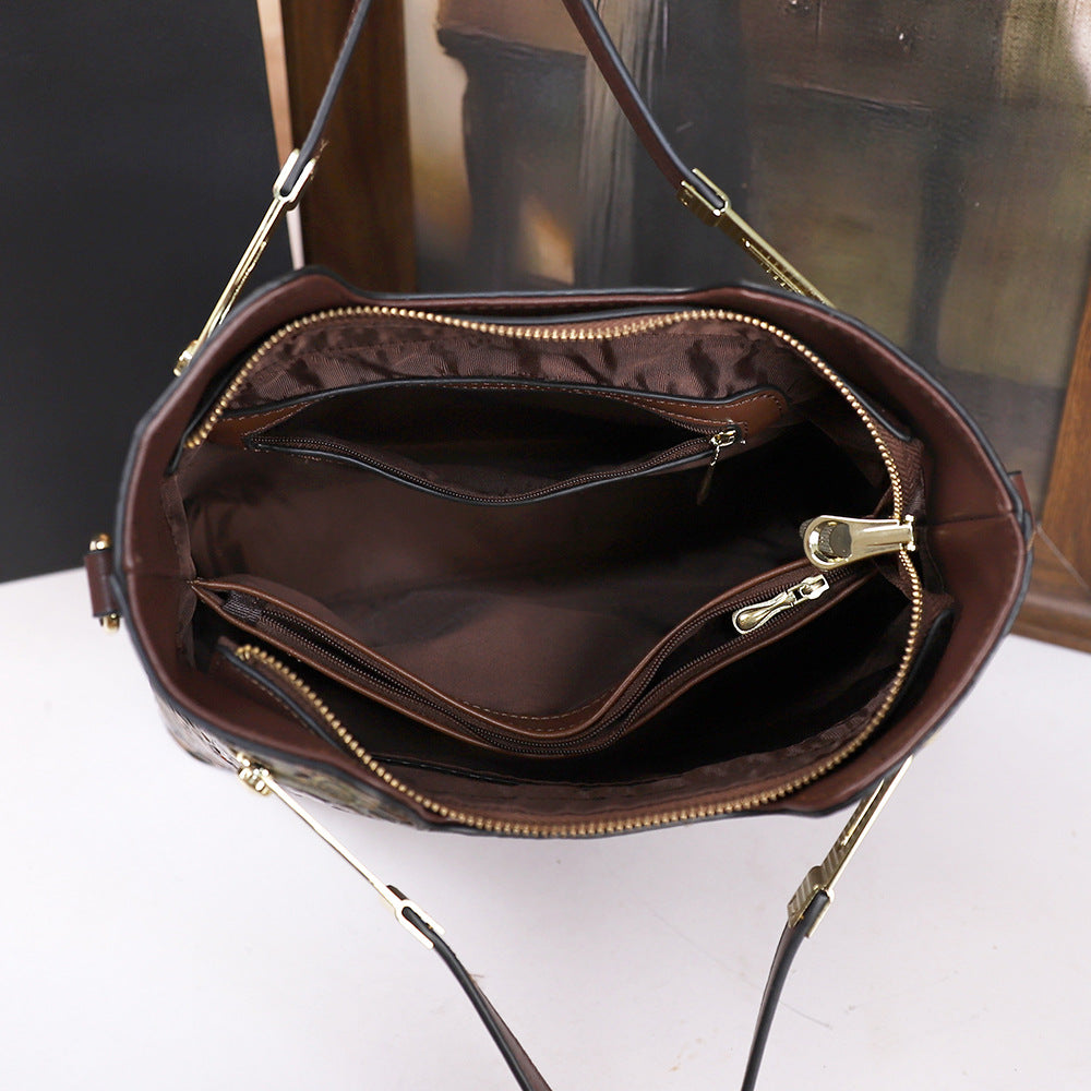 Sac à main Retro Floral Camellia