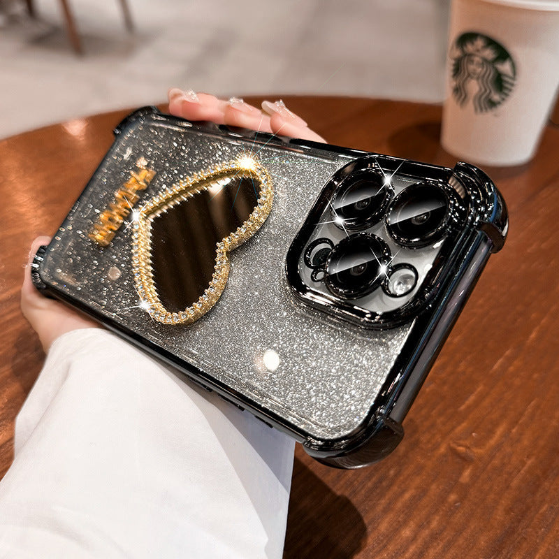 Couverture de protection 14 Quatre-corner résistant à la chute Miroir de luxe