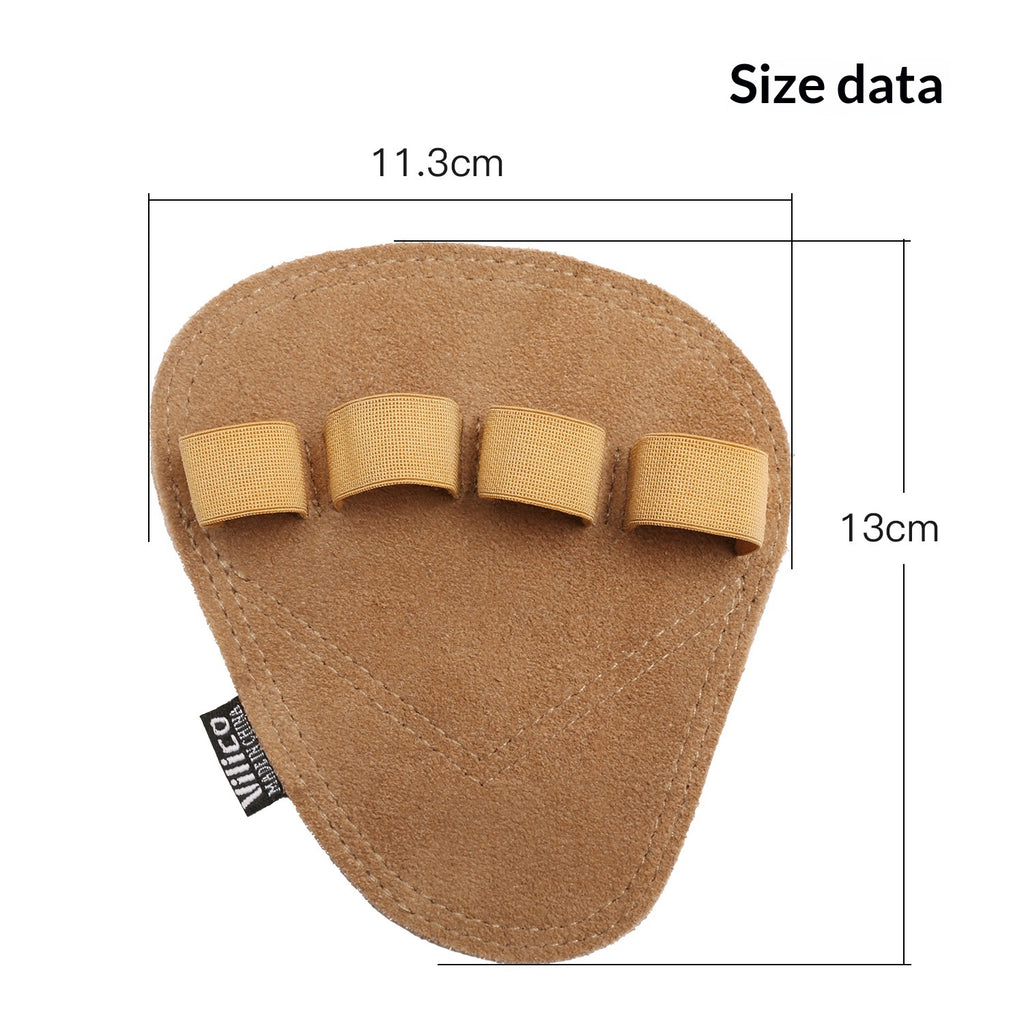 Fitness anti-dérapant Palm garde avec gants de soutien à quatre doigts