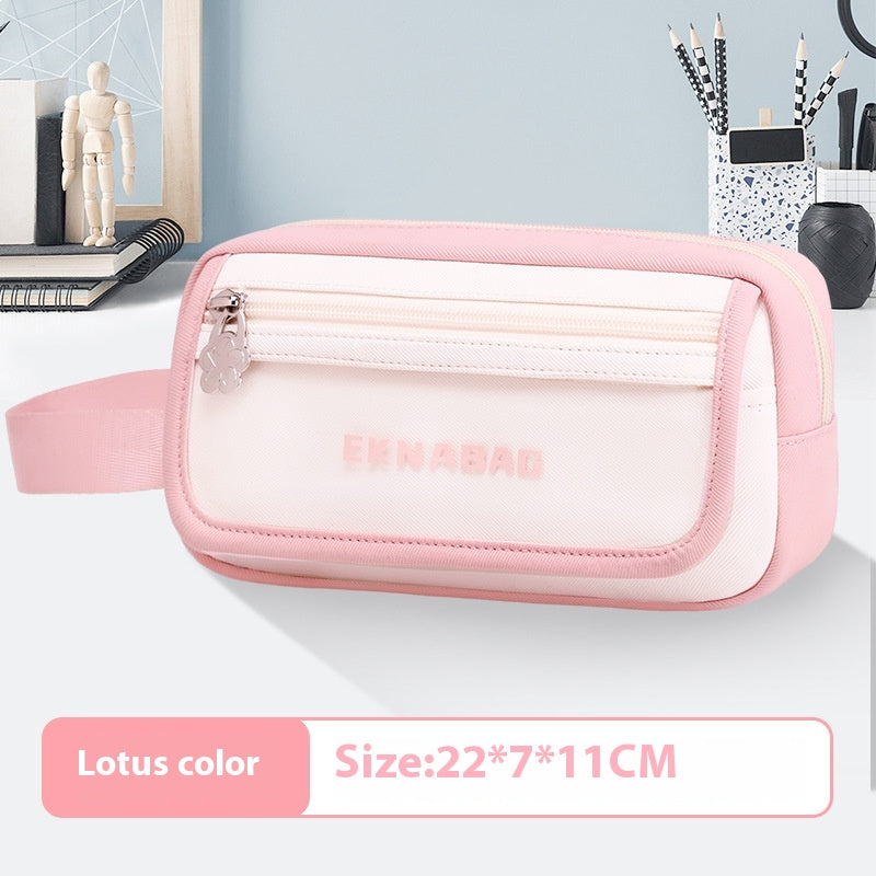 Grande capacité Sac de papeterie étudiants