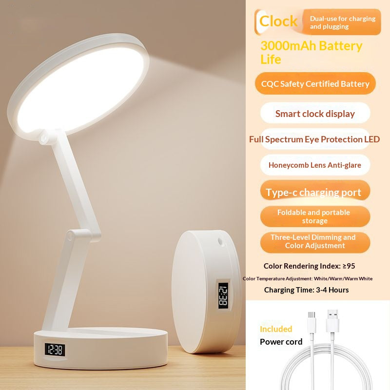 Lampe de bureau de banque d'alimentation ultra-longe vie de batterie pour l'école