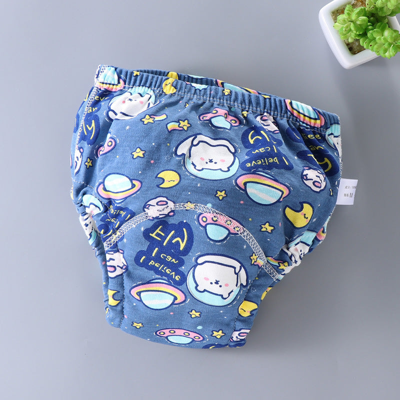 Pantalons d'entraînement pour bébés Lavable 6 couches Couverture de couche Gauze Apprentissage