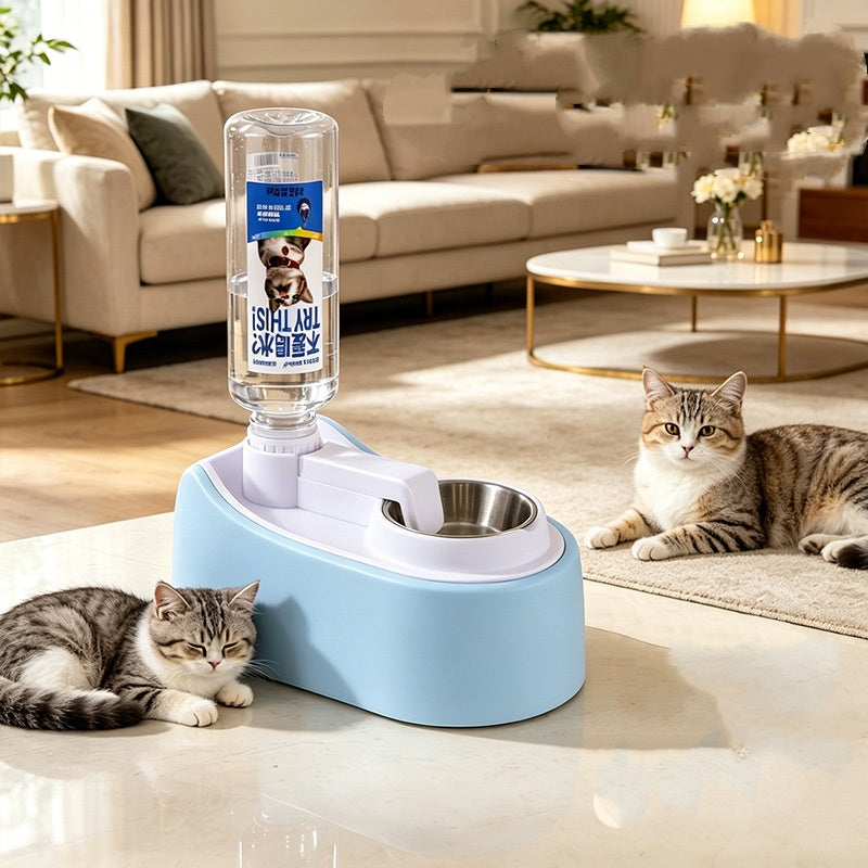 Produit de la fontaine d'eau de chat sans fil filtré
