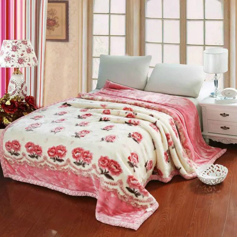 Couverture chaude en double couche de corail