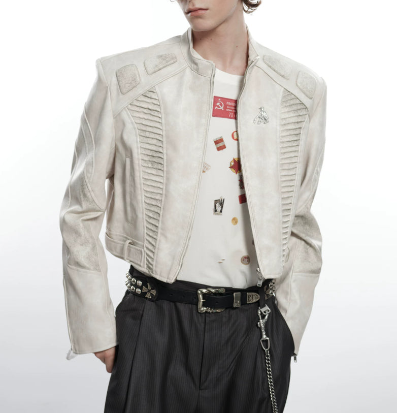 Veste en cuir Akira courte originale