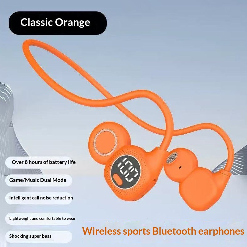 Sports Waterproof Casque Bluetooth à affichage numérique