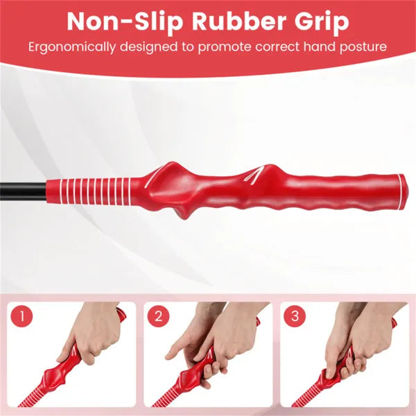 Bâton à balançoire de golf en fibre de verre portable