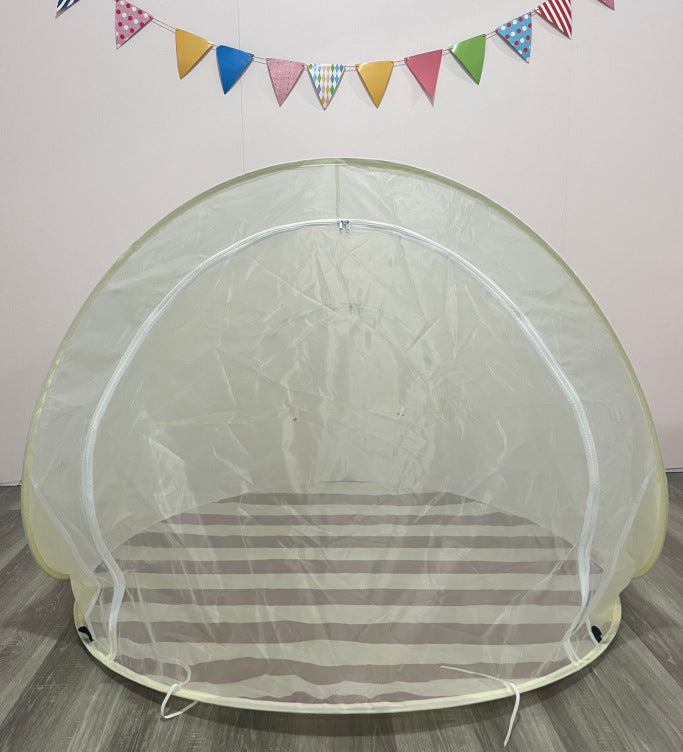 Tente de plage Camping en plein air Protection solaire Tente pliante simple Tente ouverte rapide pour les intérieurs