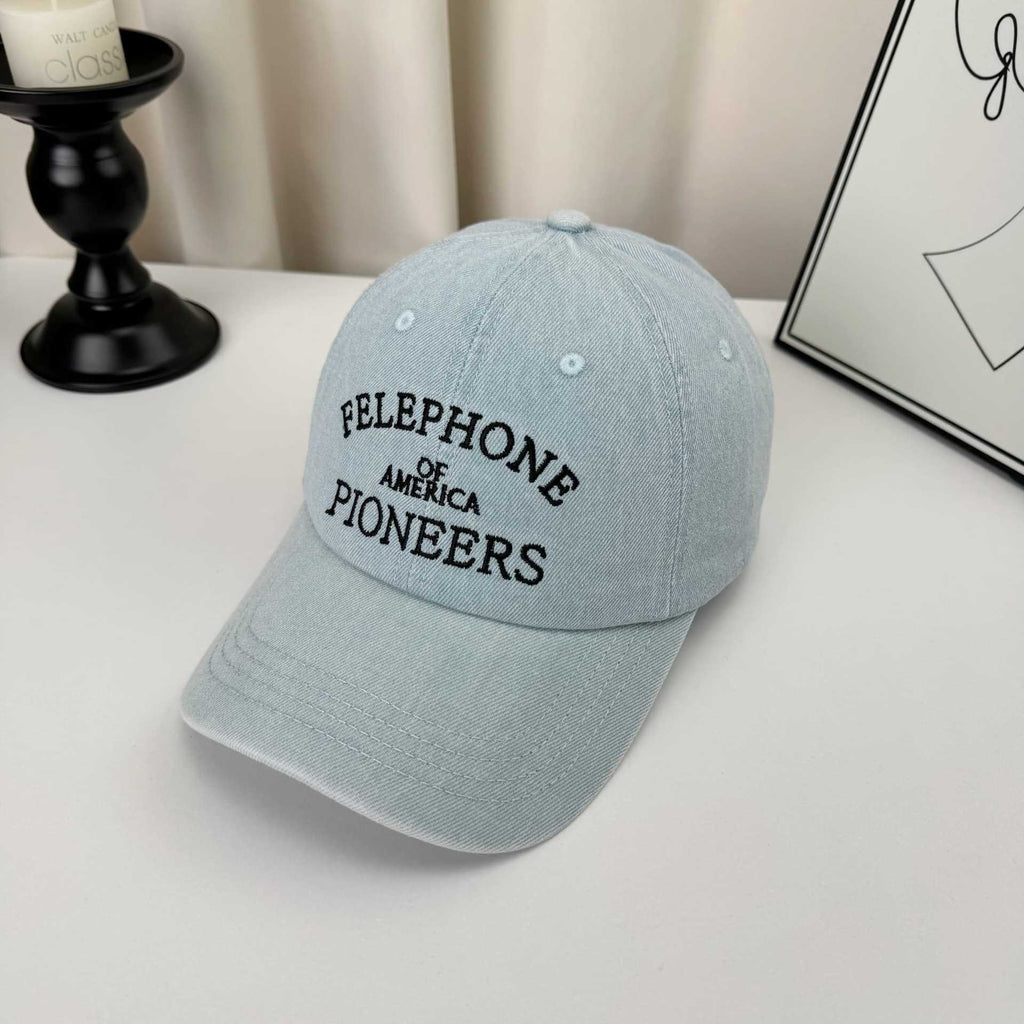 Chapeau de baseball de Denim polyvalent pour hommes