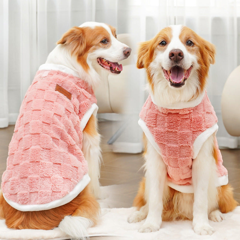 Vêtements de coton d'hiver d'automne pour animaux de compagnie