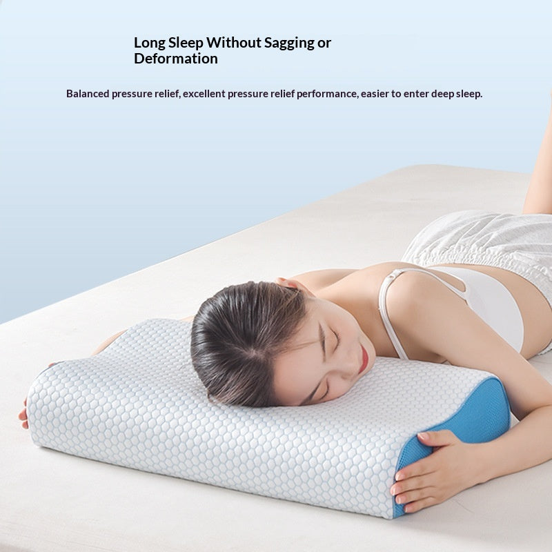 Iced silk memory pillow