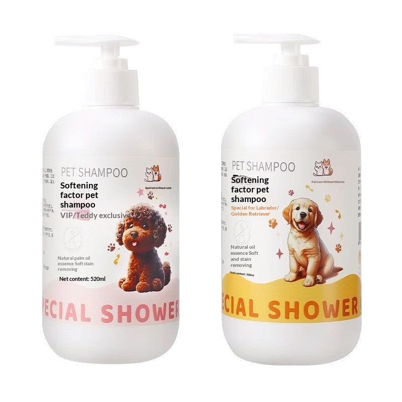 Shampooing de chien pour désodoriser et soulager la démangeaison