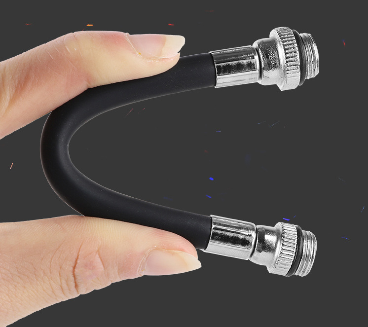Pompe haute pression Gonflateur de vélo Portable petite pompe avec tuyau