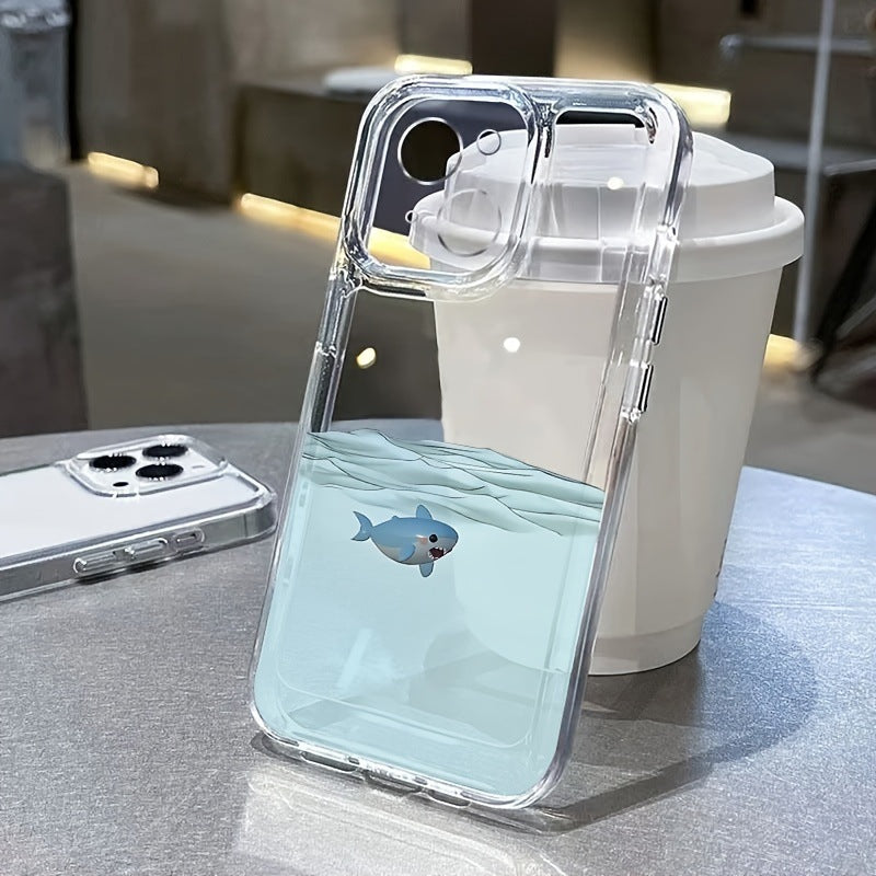 Étui téléphonique tout compris pour l'espace de requin sous-marin