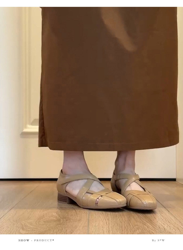 Sandales à orteil fermé respirant pour femmes