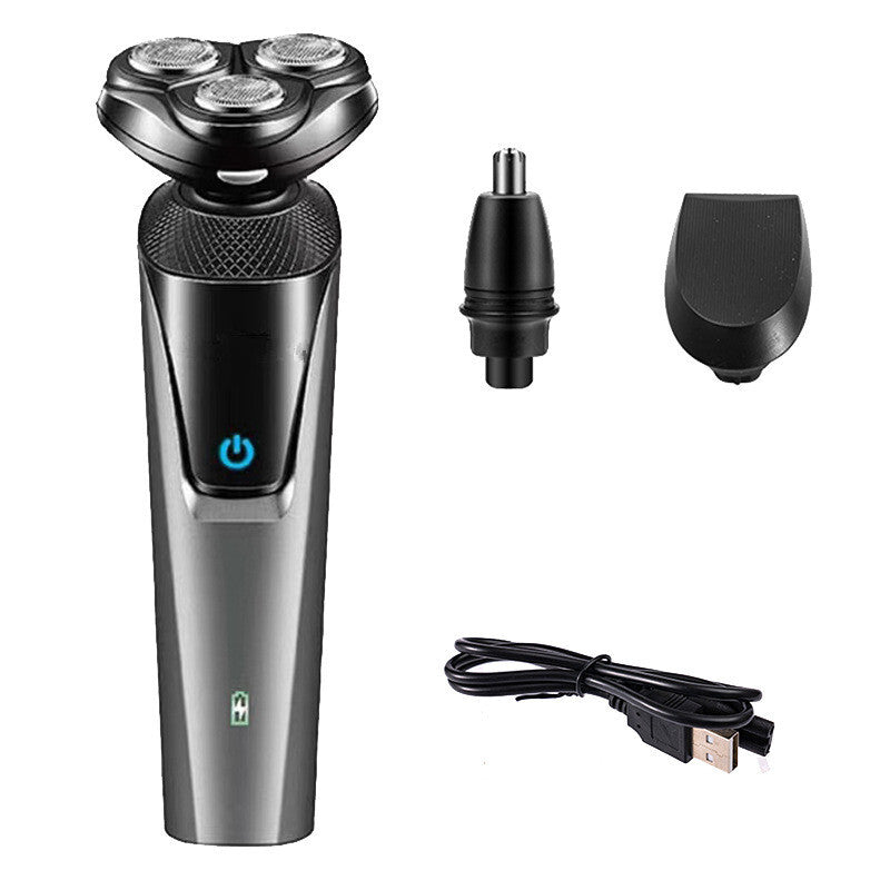 Électrique barbe Nez d'oreille Trimmer Hommes Rasoir Rasoir imperméable Pop-Up humide sans fil sec