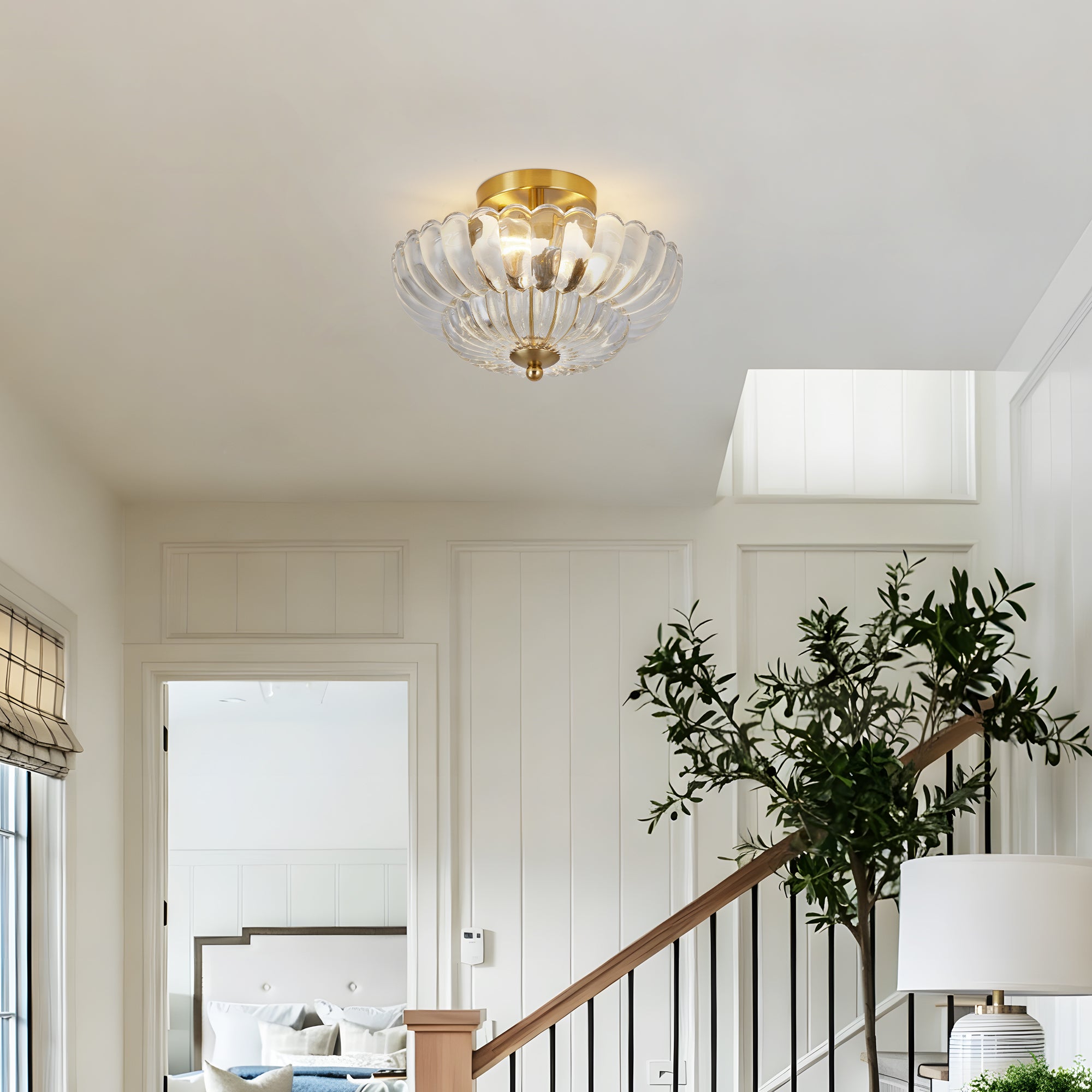 11.8 pouces Semi Flush Mount Plafond lumière