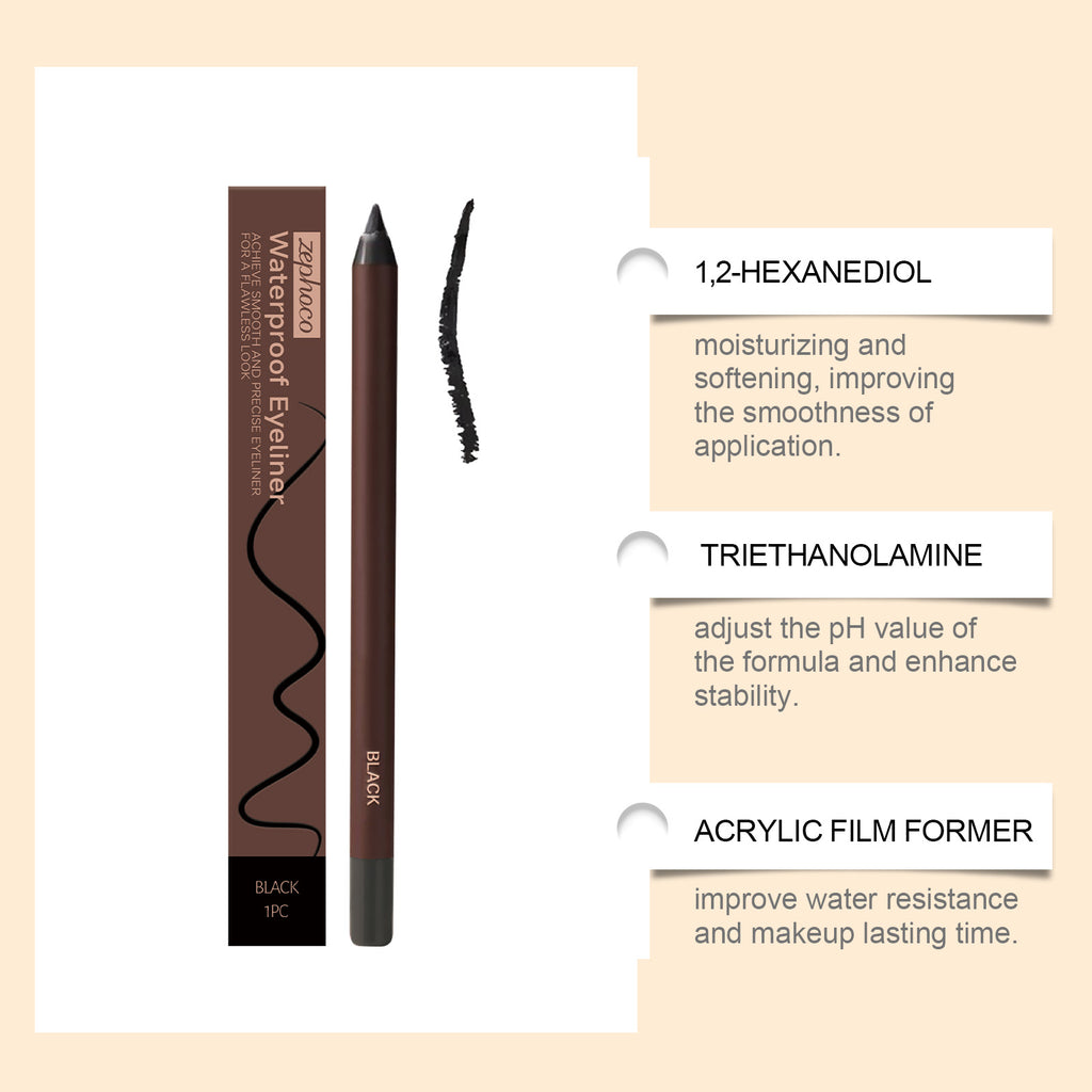 Eyeliner stylo imperméable noir 1pc1box