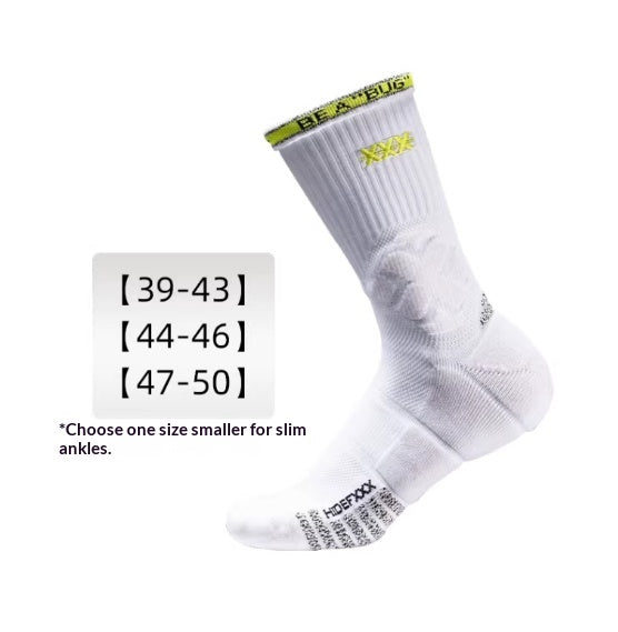 Basketball Chaussettes sport Chaussettes longues épaissies hommes S