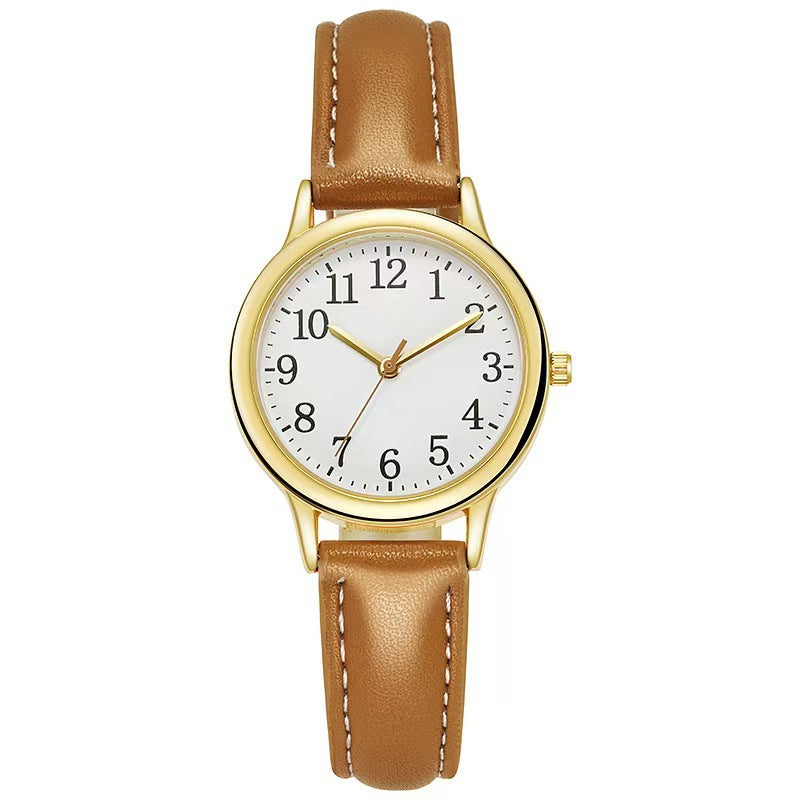 Montre Quartz de mode numérique simple