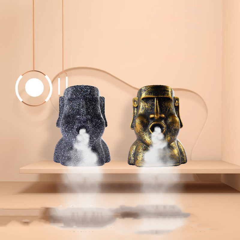 Portrait Pierre USB calme Humidificateur rétro Ornement