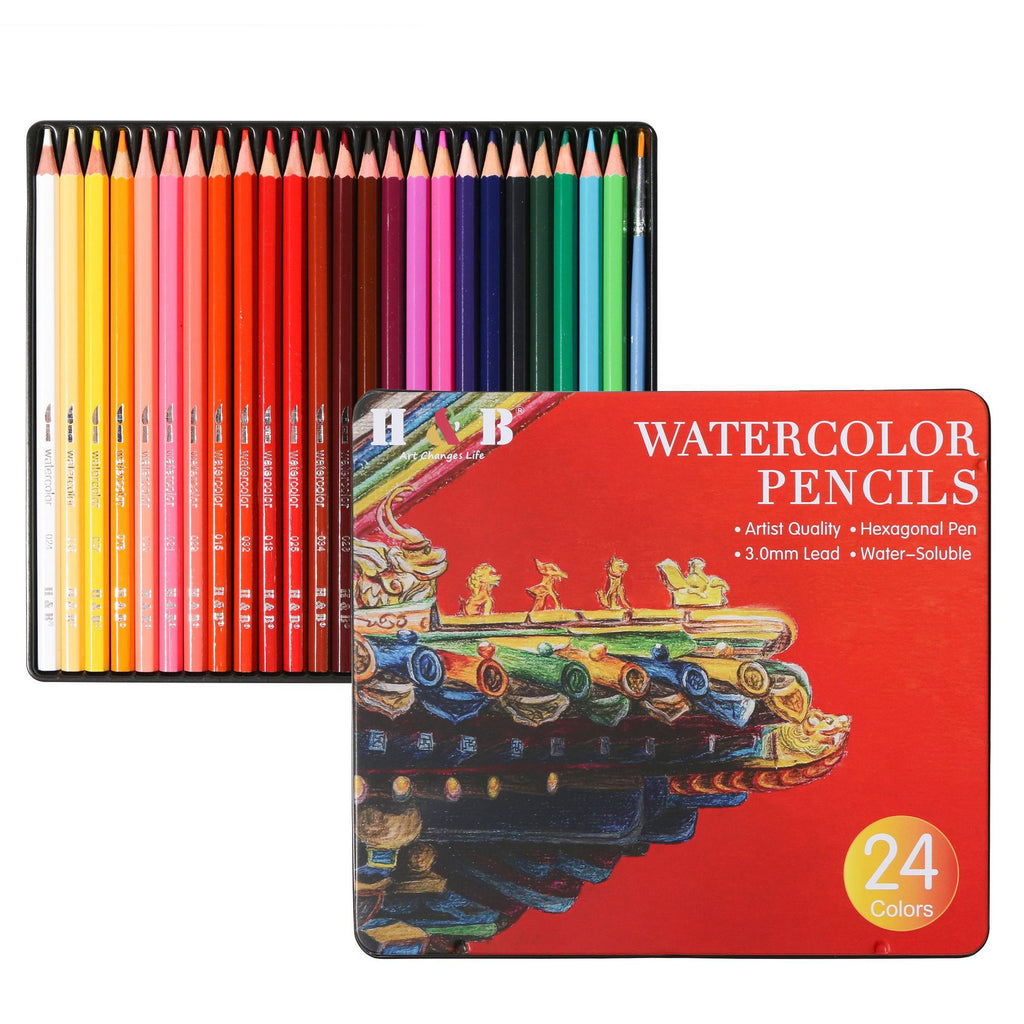 Water-soluble colored pencil Professional iron box