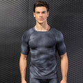 Vêtements de séchage rapide à manches courtes pour hommes Impression 3D