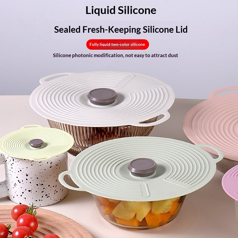 Couvercle de silicone de qualité alimentaire