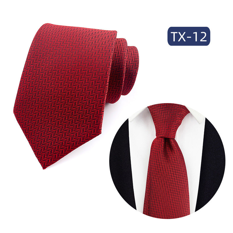 Hommes Jacquard Woven Astuce casual