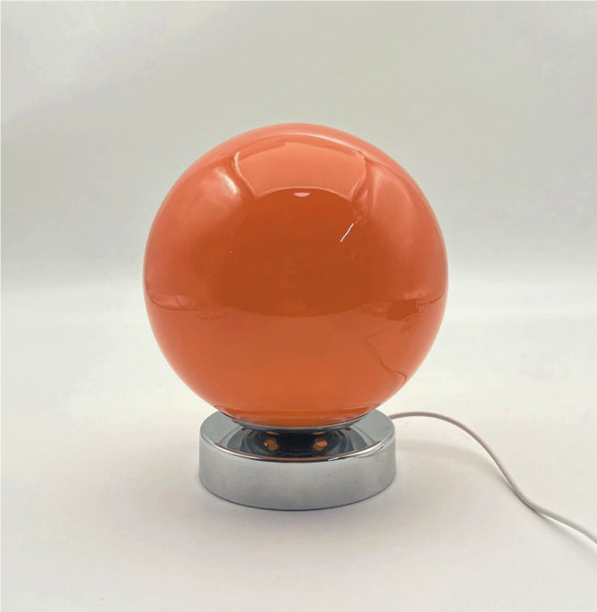 Lampe de table en verre de couleur dopamine pour le salon ou côté lit