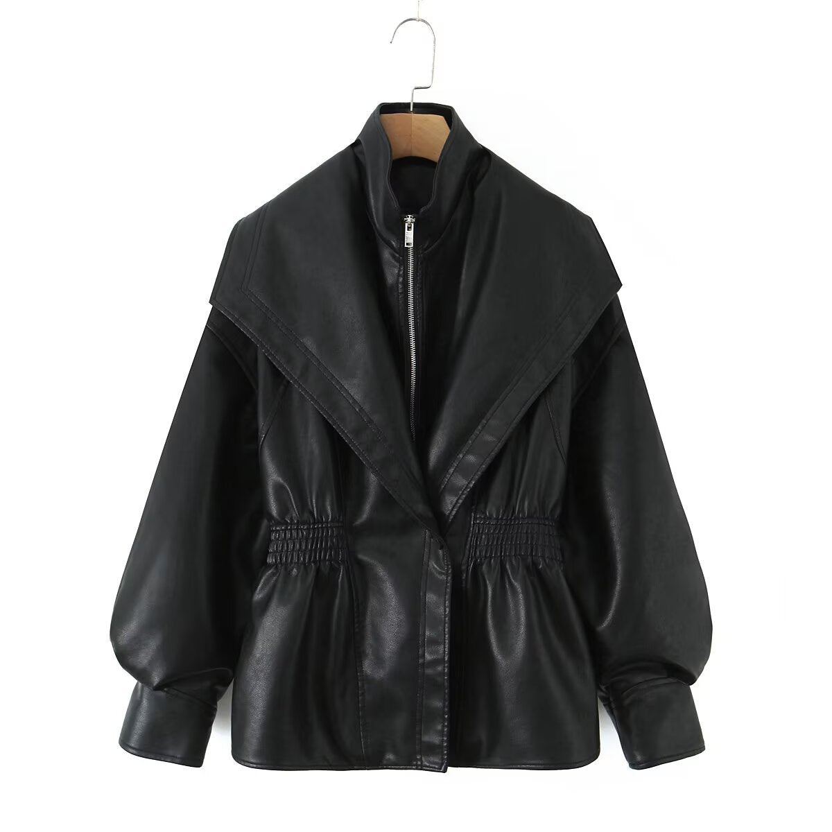 Transcription Collier en cuir perdu Veste Femme Top
