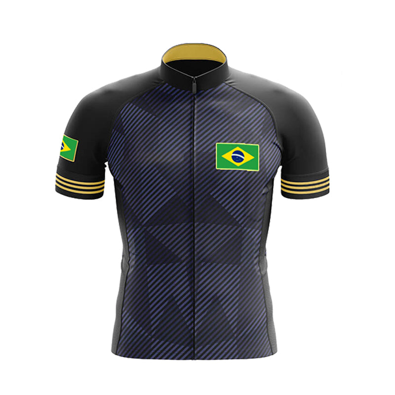 Été Brésil Team Cycling Jersey Men's Tracksuit
