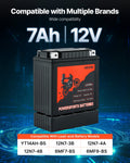 Batterie de moto 12V 7Ah YT14AH-BS Batterie Powersports haute performance