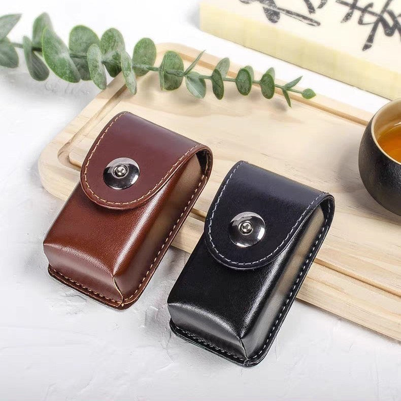 Etui en cuir pour homme Portable compact