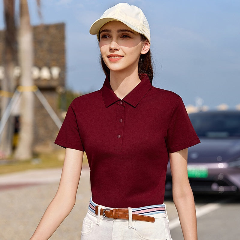 Polos de coton Mercerized haut de gamme pour l'été