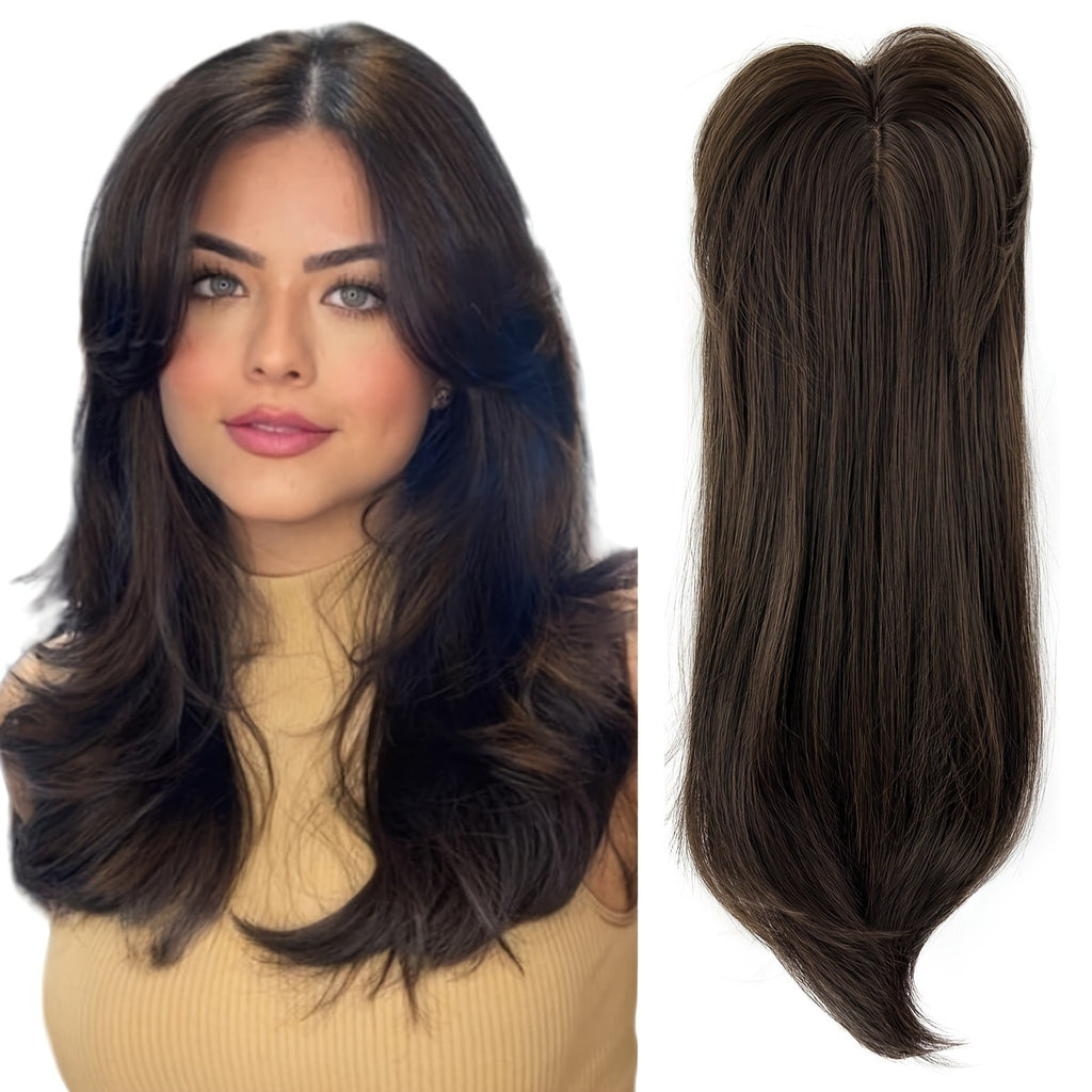 Ombre Figure-eight Bangs Synthetic Fiber Long Curls