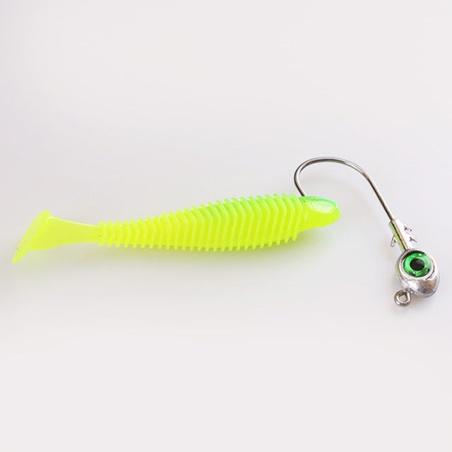 Cambrian Big Eye Fish Head Jig Crochet