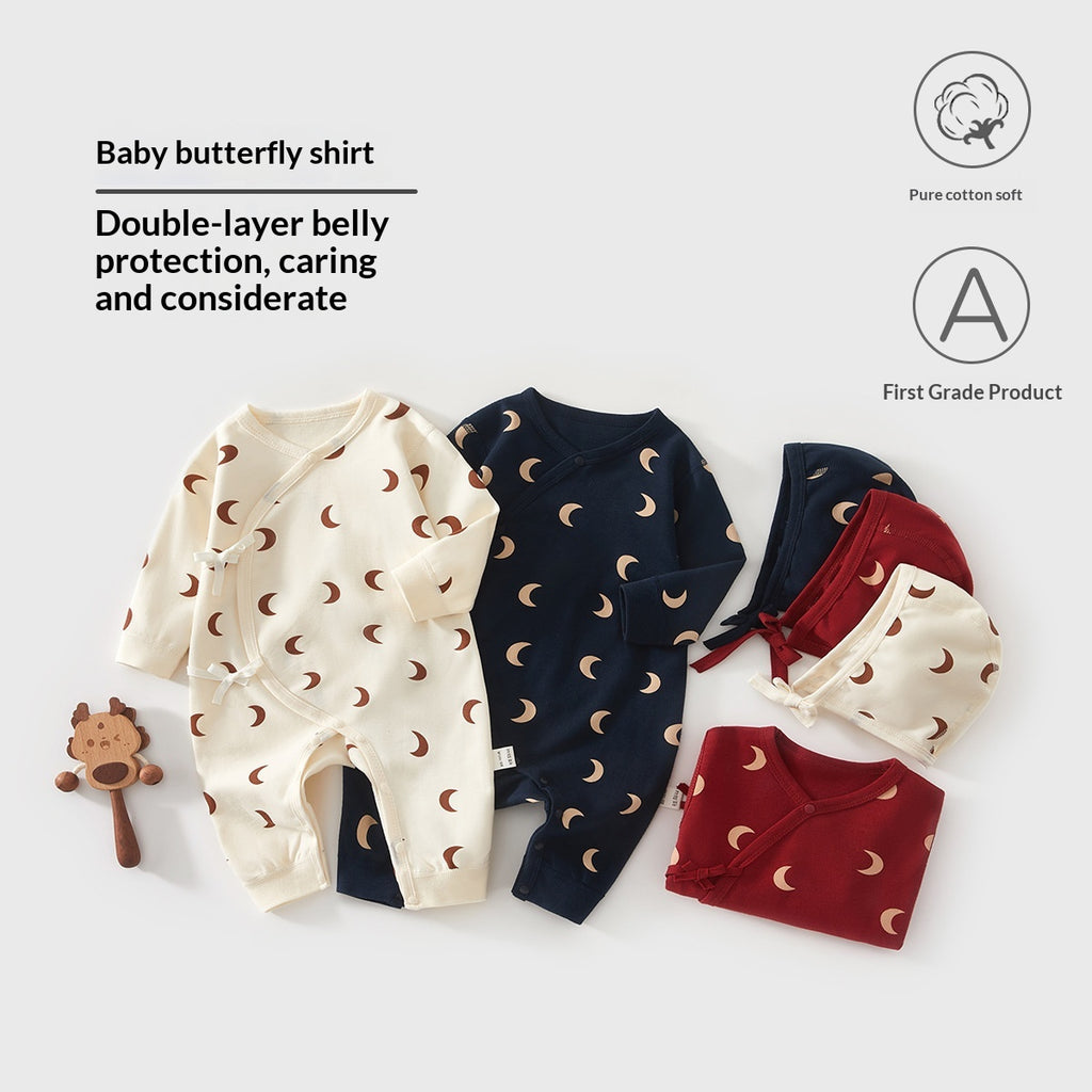 Vêtements de bébé Cotton pur Classe A Romper de printemps pour nouveau-nés