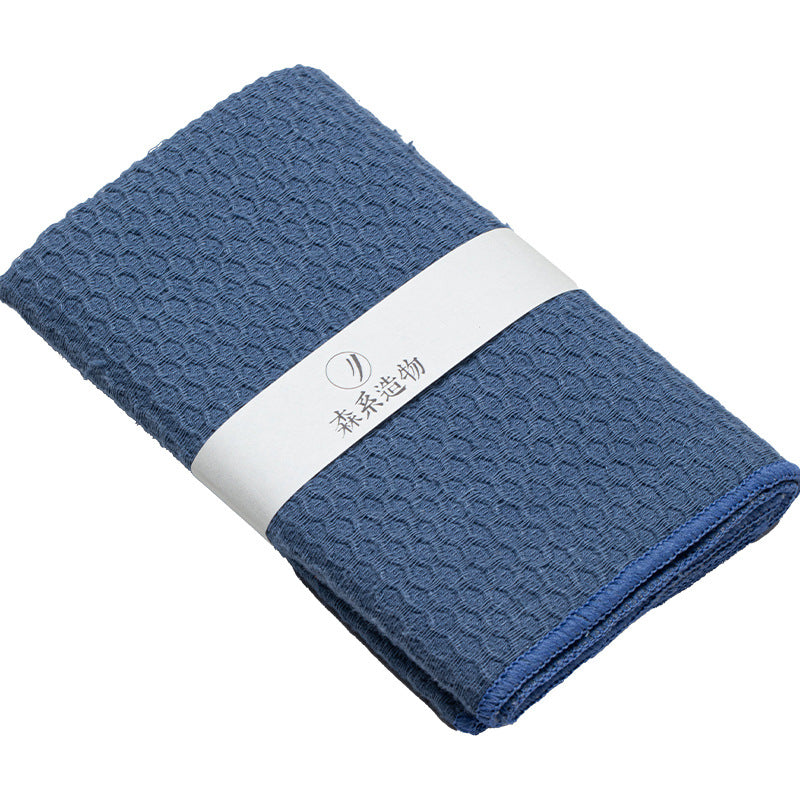 Cotton-linen Serviette absorbante d'eau Style Zen Plateau de thé et ensemble de thé Cloth