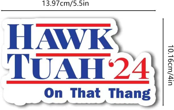 Glitter Tuah 24 cracher sur ce Sticker d'échelle
