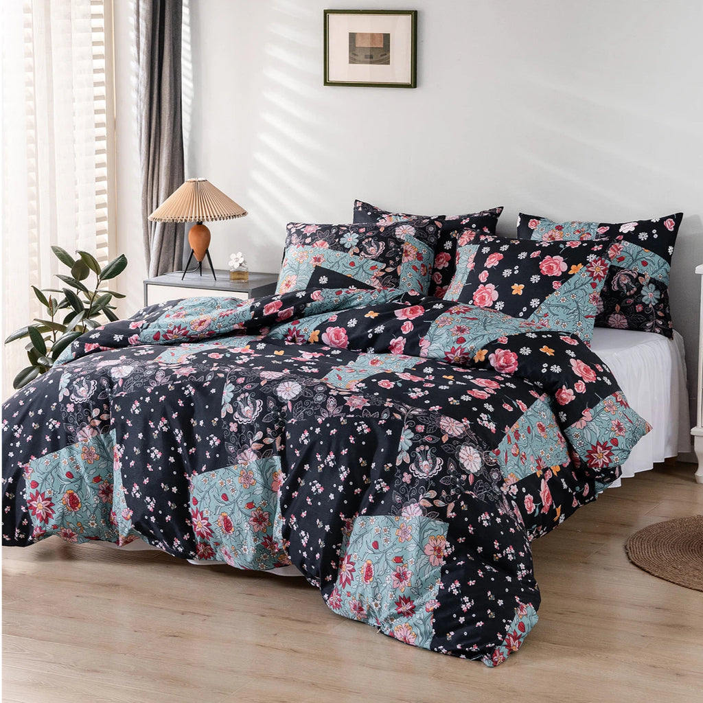 Accueil Textiles Literie Transfrontalière Exclusive Colorée Géométrique Marbré imprimé