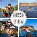 Sinker de pêche de 160 pièces en 10 tailles différentes – Assortiment complet pour divers Fi