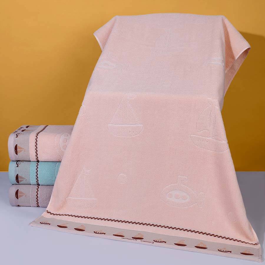 Serviette de bain surdimensionnée tout coton