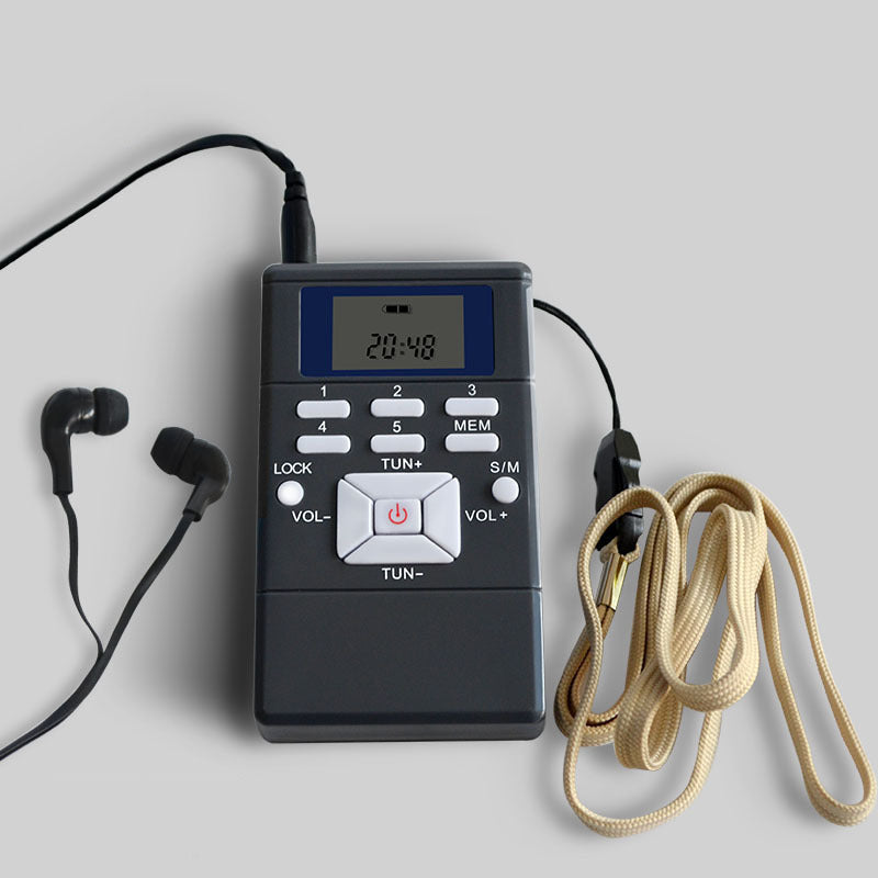 Conférence de performance du lecteur radio mini portable FM