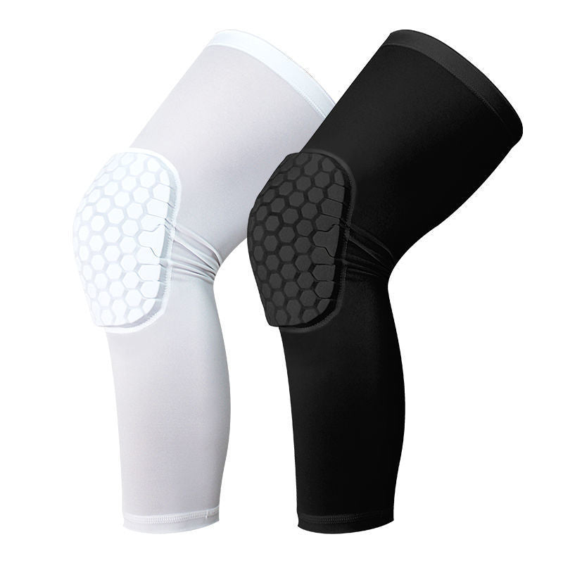 Basketball Sports Kneecaps Équipement de protection Honeycomb extérieur
