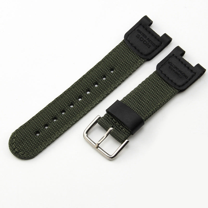 Bracelet de montre en nylon Notch imperméable avec feuille de fer